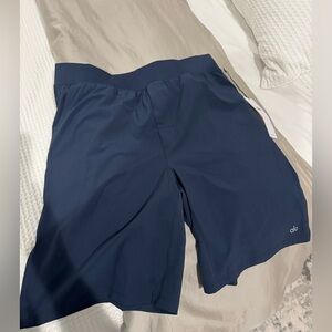 ALO Yoga Navy Repetition Shorts